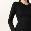 Dolce&Gabbana Jersey-Kleid Damen, Schwarz