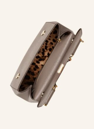Dolce&Gabbana Miss Sicily Medium Handtasche Damen, Beige