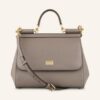 Dolce&Gabbana Miss Sicily Medium Handtasche Damen, Beige