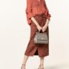 Dolce&Gabbana Miss Sicily Medium Handtasche Damen, Beige