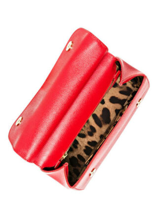 Dolce&Gabbana Miss Sicily Medium Handtasche Damen, Rot