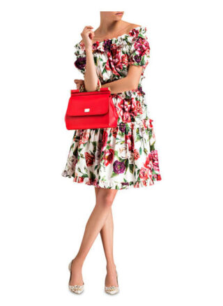 Dolce&Gabbana Miss Sicily Medium Handtasche Damen, Rot