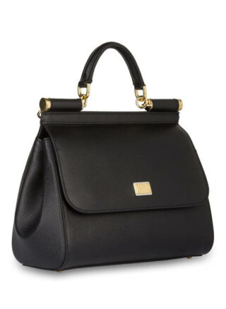 Dolce&Gabbana Miss Sicily Medium Handtasche Damen, Schwarz