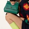 Dolce&Gabbana Miss Sicily Mini Handtasche Damen, Grün