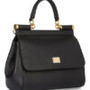Dolce&Gabbana Miss Sicily Mini Handtasche Damen, Schwarz