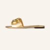 Dolce&Gabbana Pantoletten Damen, Gold