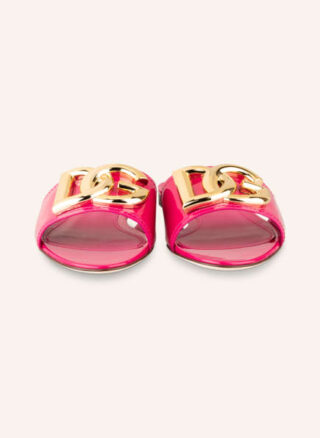 Dolce&Gabbana Pantoletten Damen, Pink