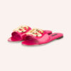 Dolce&Gabbana Pantoletten Damen, Pink