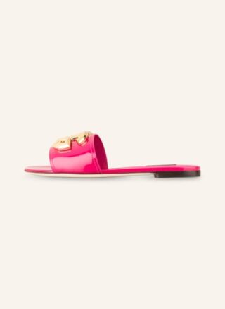Dolce&Gabbana Pantoletten Damen, Pink