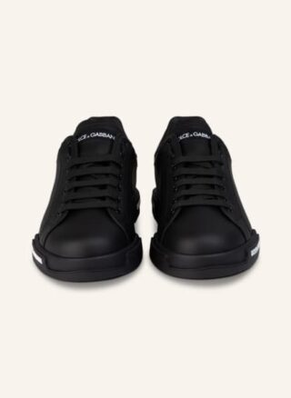 Dolce&Gabbana Portofino Sneaker Herren, Schwarz