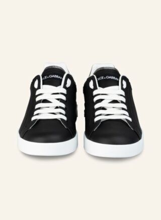 Dolce&Gabbana Portofino Sneaker Herren, Schwarz