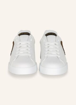 Dolce&Gabbana Portofino Sneaker Herren, Weiß