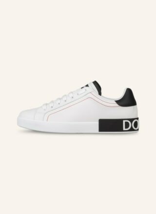 Dolce&Gabbana Portofino Sneaker Herren, Weiß
