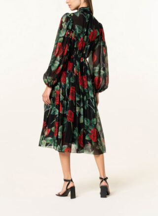 Dolce&Gabbana Seidenkleid Damen, Grün