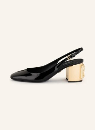Dolce&Gabbana Slingpumps Damen, Schwarz