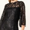 Dolce&Gabbana Spitzenkleid Damen, Schwarz