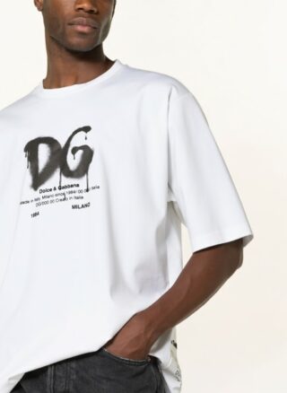 Dolce&Gabbana T-Shirt Herren, Weiß
