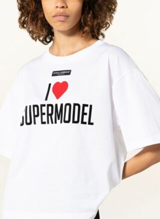 Dolce&Gabbana T-Shirts Damen, Weiß