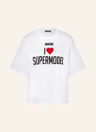 Dolce&Gabbana T-Shirts Damen, Weiß