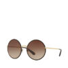 Dolce&Gabbana dg2155 Sonnenbrille Damen, Braun
