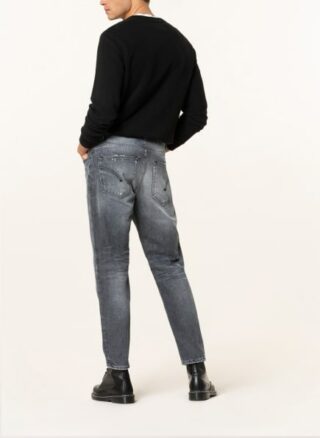 Dondup Brighton Tapered Jeans Herren, Schwarz