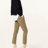 Dondup Cigarettenhose Damen, Beige