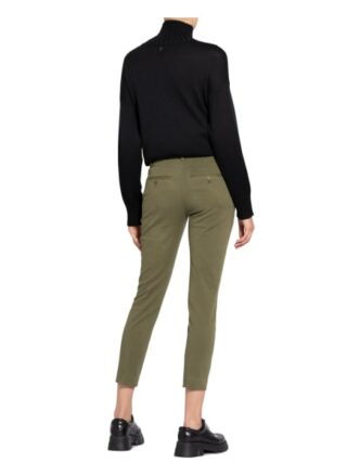 Dondup Cigarettenhose Damen, Grün