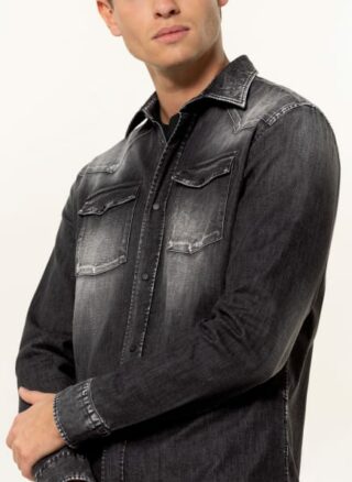 Dondup Jeanshemd Herren, Grau