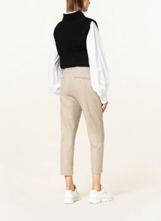 Dondup Nima Cigarettenhose Damen, Beige