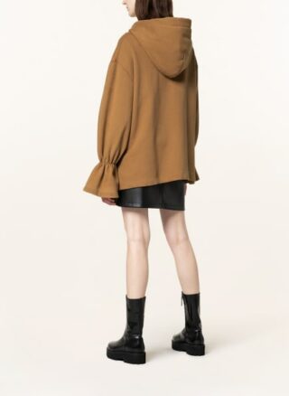 Dondup Oversized-Hoodie Damen, Braun