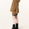 Dondup Oversized-Hoodie Damen, Braun