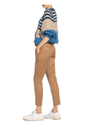 Dondup Perfect Cigarettenhose Damen, Braun