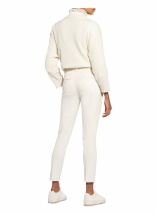 Dondup Perfect Cigarettenhose Damen, Weiß