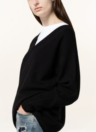 Dondup Pullover Damen, Schwarz