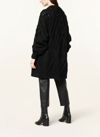 Dondup Strickjacke Damen, Schwarz