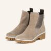 Donna Carolina Chelsea Boots Damen, Beige