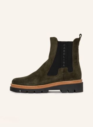 Donna Carolina Chelsea Boots Damen, Grün