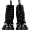 Dr. Martens 1460 Mono Biker Boots Damen, Schwarz