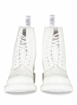 Dr. Martens 1460 Mono Biker Boots Damen, Weiß