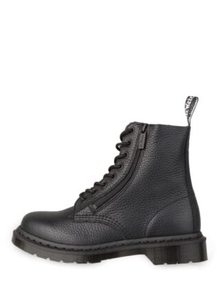 Dr. Martens 1460 Pascal Biker Boots Damen, Schwarz