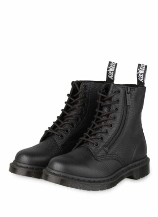 Dr. Martens 1460 Pascal Biker Boots Damen, Schwarz