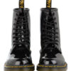 Dr. Martens 1460 Patent Lack-Schnürboots Damen, Schwarz