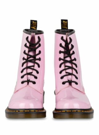 Dr. Martens 1460 Patent Lamper Biker Boots Damen, Pink