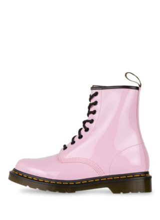 Dr. Martens 1460 Patent Lamper Biker Boots Damen, Pink