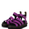 Dr. Martens Chunky Plateau-Sandalen Damen, Pink