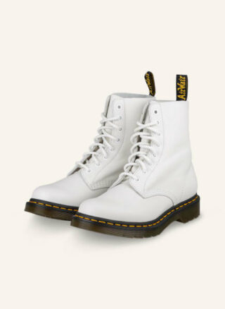 Dr. Martens Pascal Biker Boots Damen, Weiß