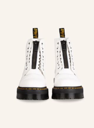Dr. Martens Sinclair Biker Boots Damen, Weiß