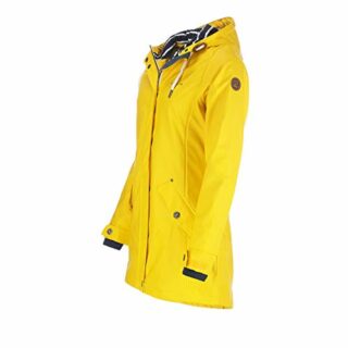 Dry Fashion Kiel Regenjacke Damen, Gelb
