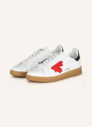 Dsquared2 Boxer Sneaker Damen, Weiß