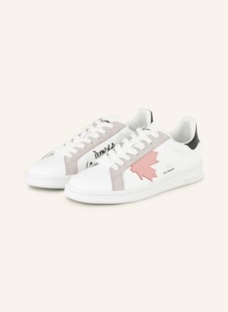 Dsquared2 Boxer Sneaker Damen, Weiß